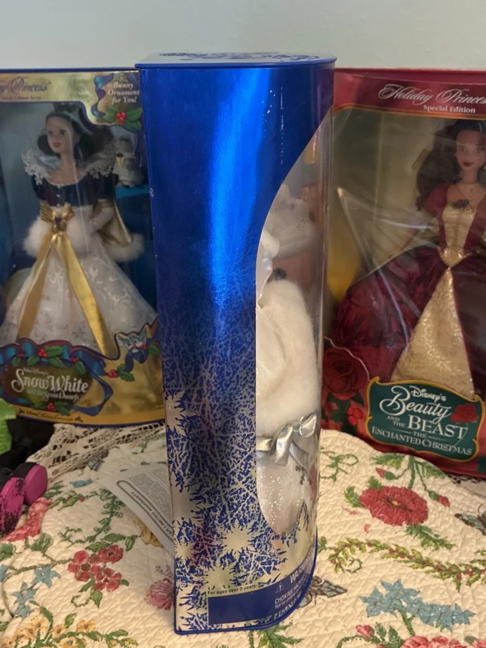 Disney Holiday Princess Cinderella Doll - White & Blue Gown